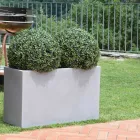 Pot séparateur de jardin en polyéthylène coloré fabriqué en Italie - Maddison Viadurini