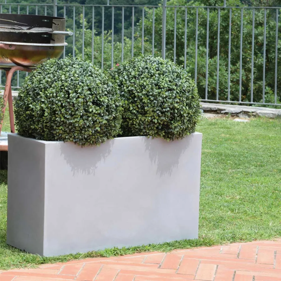 Pot séparateur de jardin en polyéthylène coloré fabriqué en Italie - Maddison Viadurini