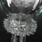 Vase d'intérieur élégant en verre de Murano soufflé fabriqué en Italie - Copernicus Viadurini