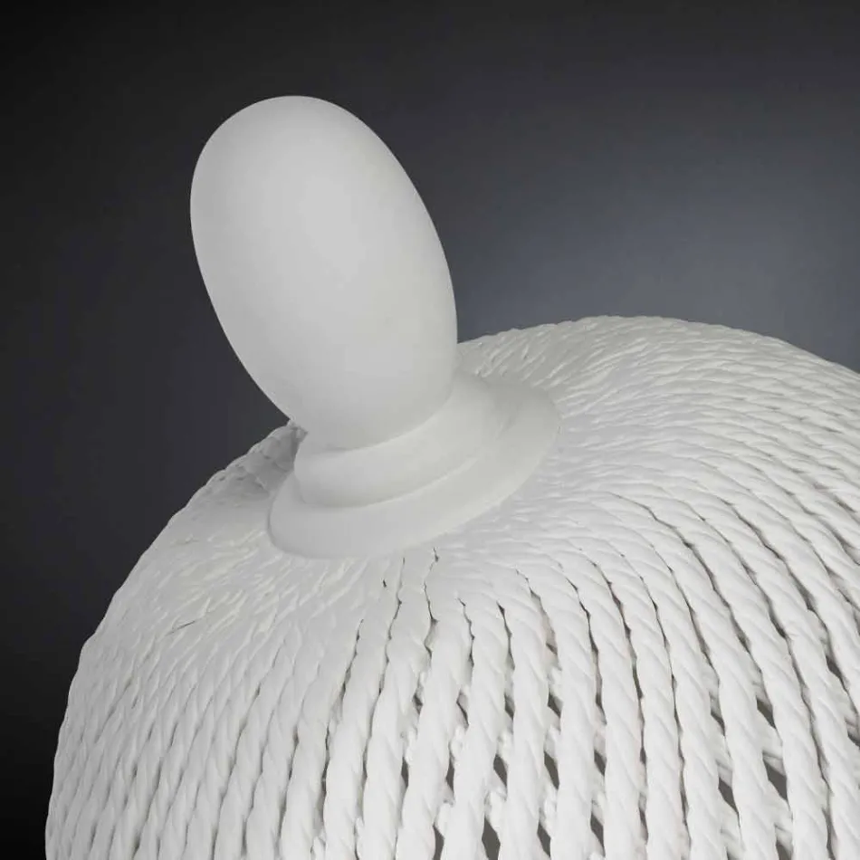 Vase d'intérieur élégant en céramique fait à la main en Italie - Napoleone Viadurini