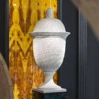 Vase d'intérieur élégant en céramique fait à la main en Italie - Napoleone Viadurini
