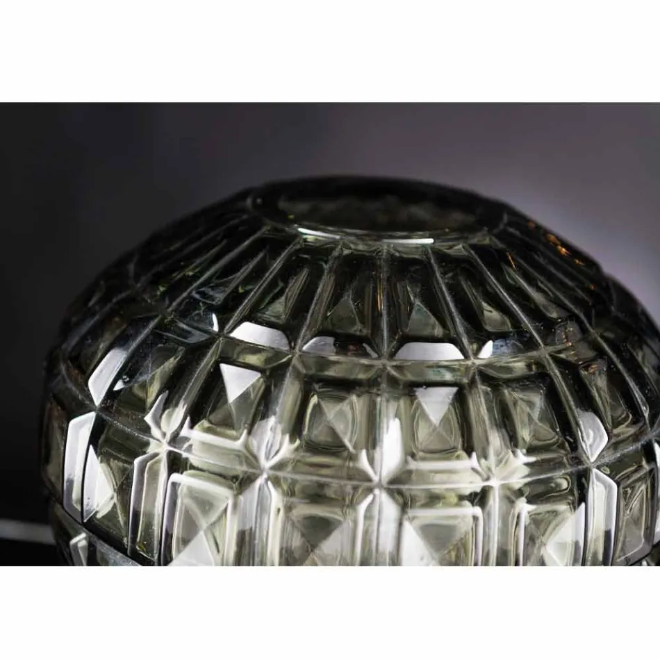 Vase d'intérieur élégant en verre fabriqué en Italie - Clarabella Viadurini