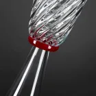 Vase d'intérieur élégant en verre de Murano soufflé fabriqué en Italie - Inverso Viadurini