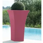 Pot de fleurs de jardin en polyéthylène coloré Made in Italy - Tremont Viadurini