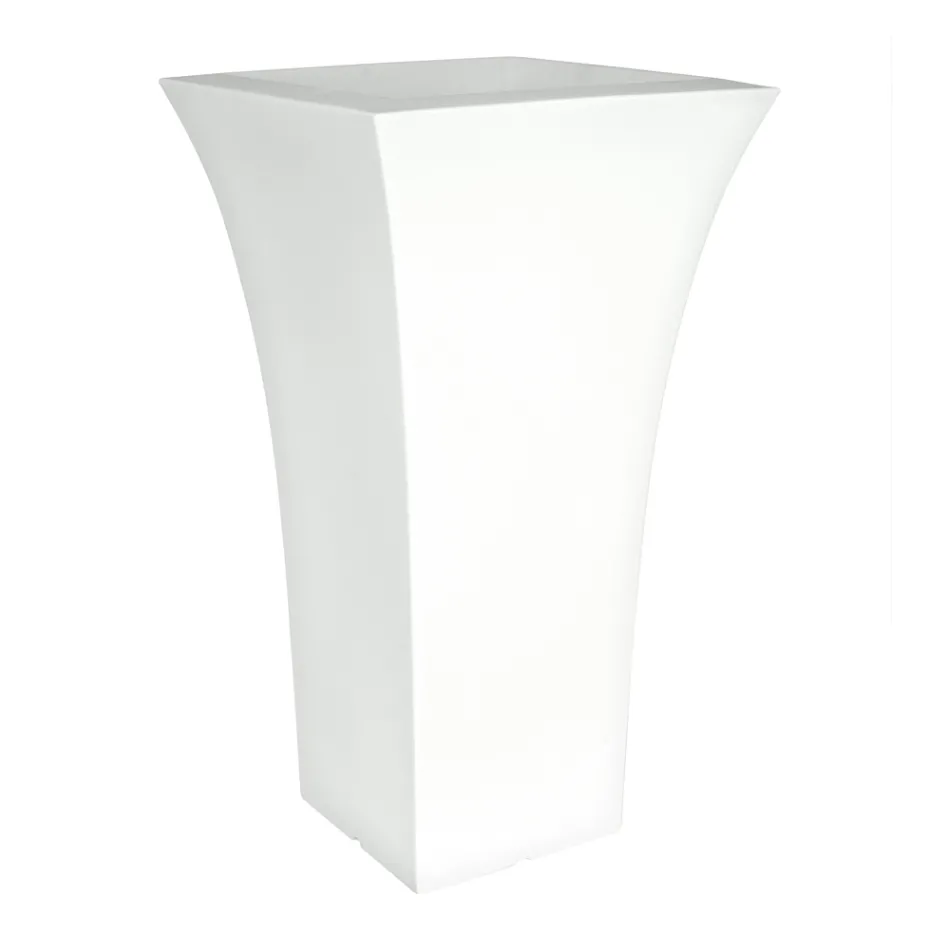 Pot de fleurs de jardin en polyéthylène coloré Made in Italy - Tremont Viadurini