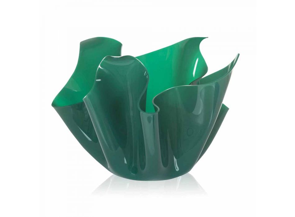 Vase polyvalent intérieur / extérieur vert Pina, un design moderne made in Italy Viadurini
