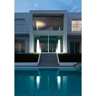 Vase lumineux d'extérieur avec éclairage LED en polyéthylène fabriqué en Italie - Nadai Viadurini