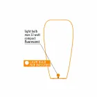 Vase d'extérieur lumineux au design moderne en polyéthylène, 2 pièces - Skin par Myyour Viadurini