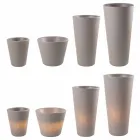 Vase lumineux pour extérieurs et intérieurs, design coloré en 3 dimensions - Vasostar Viadurini