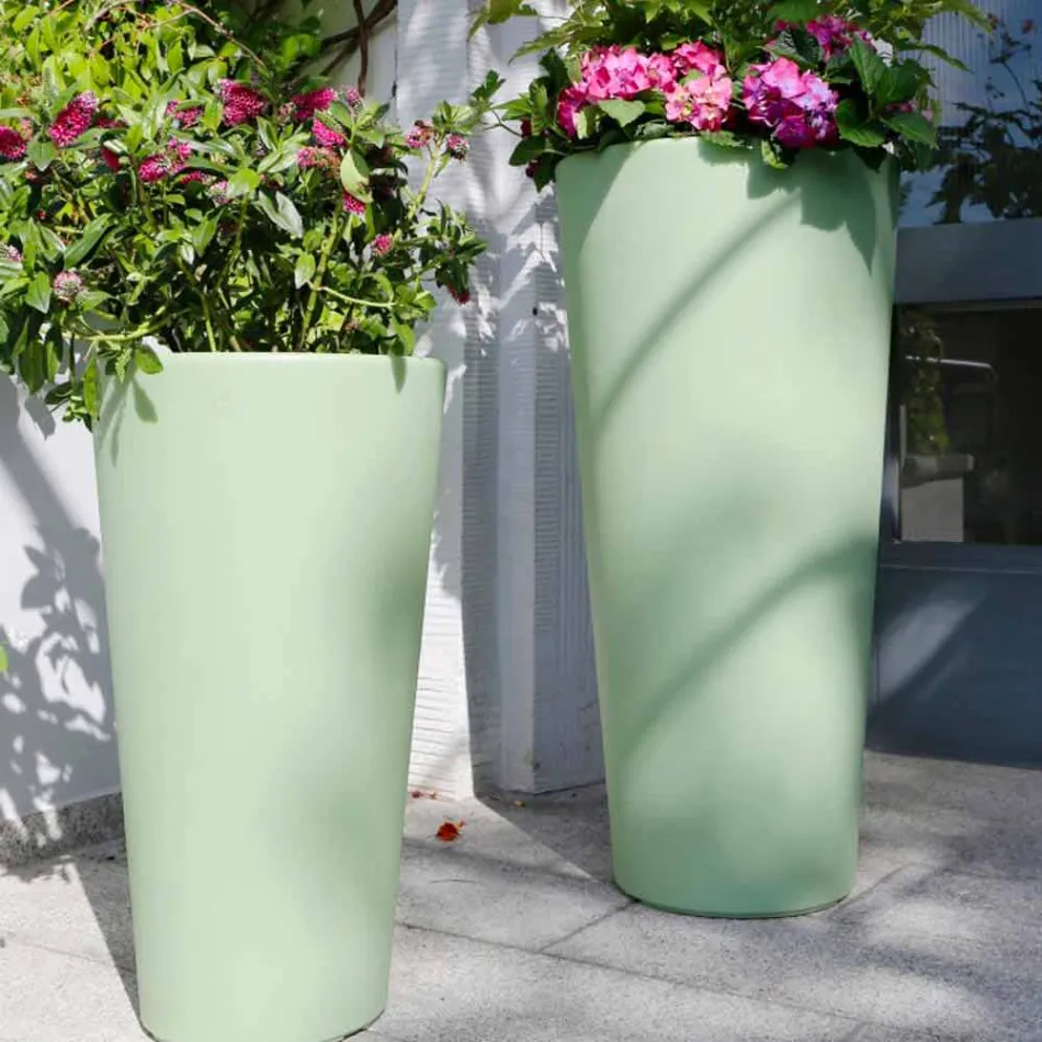 Vase lumineux pour extérieurs et intérieurs, design coloré en 3 dimensions - Vasostar Viadurini