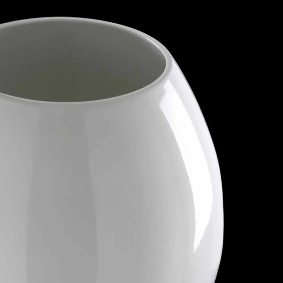 Vase en céramique fait main d'intérieur moderne fabriqué en Italie - Clarissa Viadurini