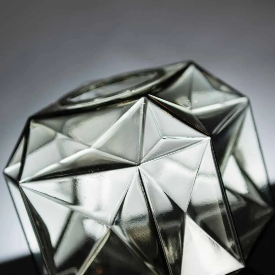 Vase d'intérieur moderne en verre fabriqué à la main en Italie - Eagle Viadurini