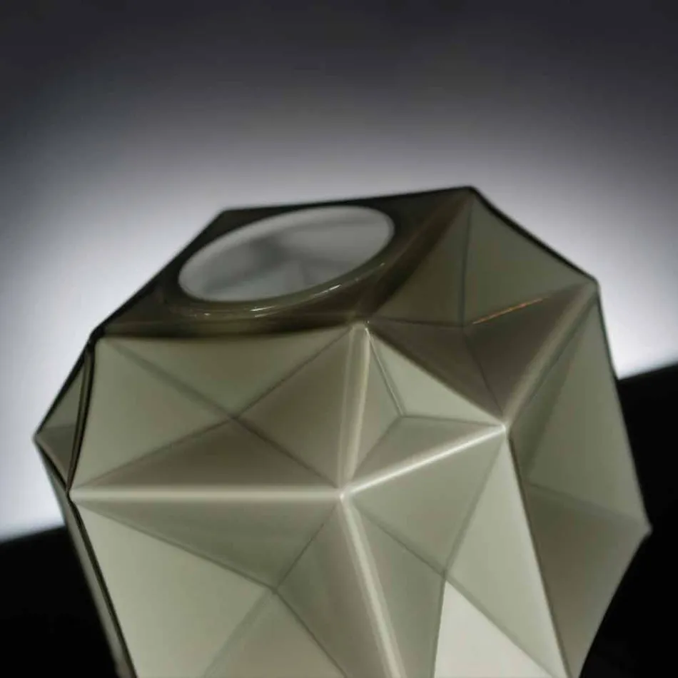 Vase d'intérieur moderne en verre fabriqué à la main en Italie - Eagle Viadurini