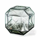 Vase d'intérieur moderne en verre fabriqué à la main en Italie - Eagle Viadurini