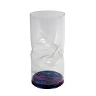 Vase en cristal acrylique torsadé moderne diverses finitions - cigarette Viadurini