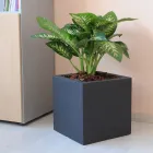 Pot ou Séparateur de Jardin Carré Trois Couleurs Made in Italy - Plantes Viadurini