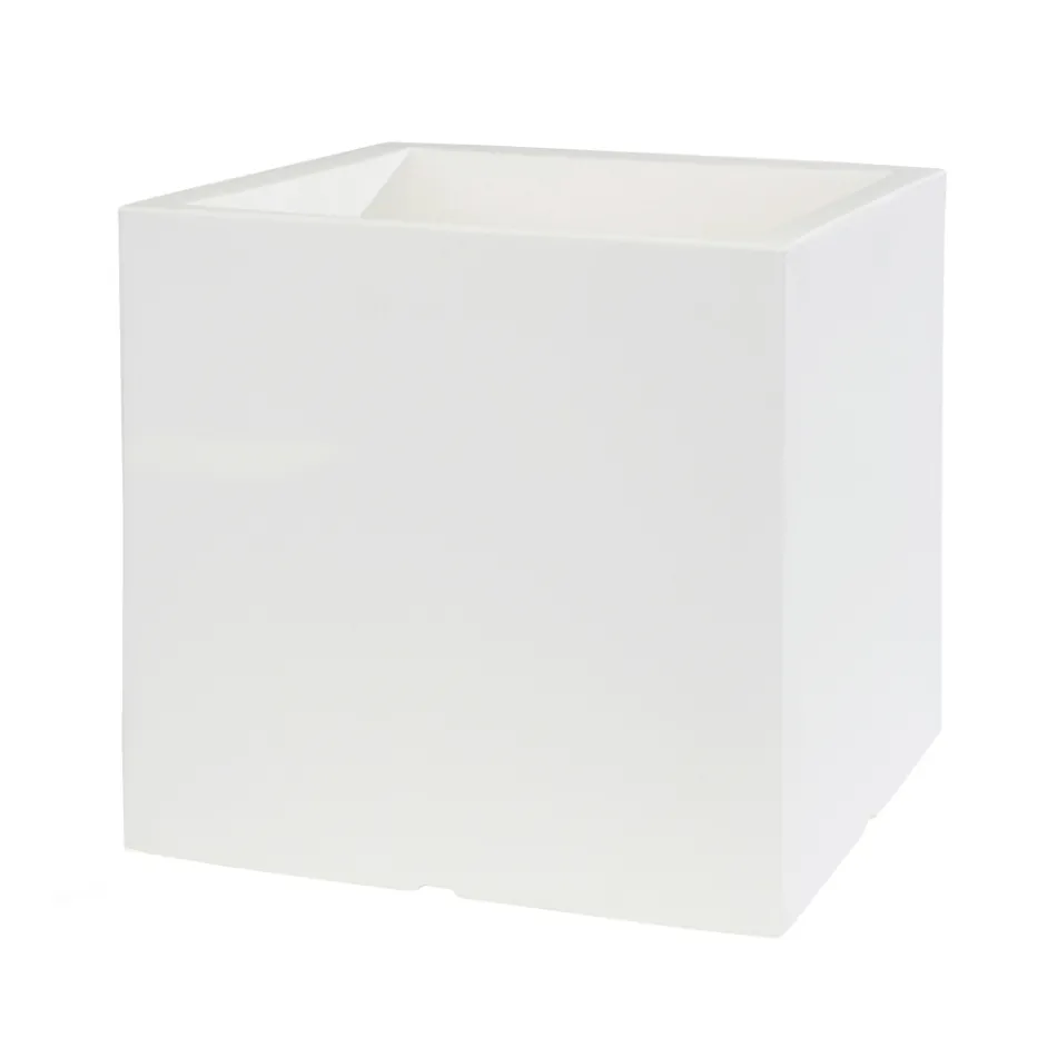 Pot ou Séparateur de Jardin Carré Trois Couleurs Made in Italy - Plantes Viadurini