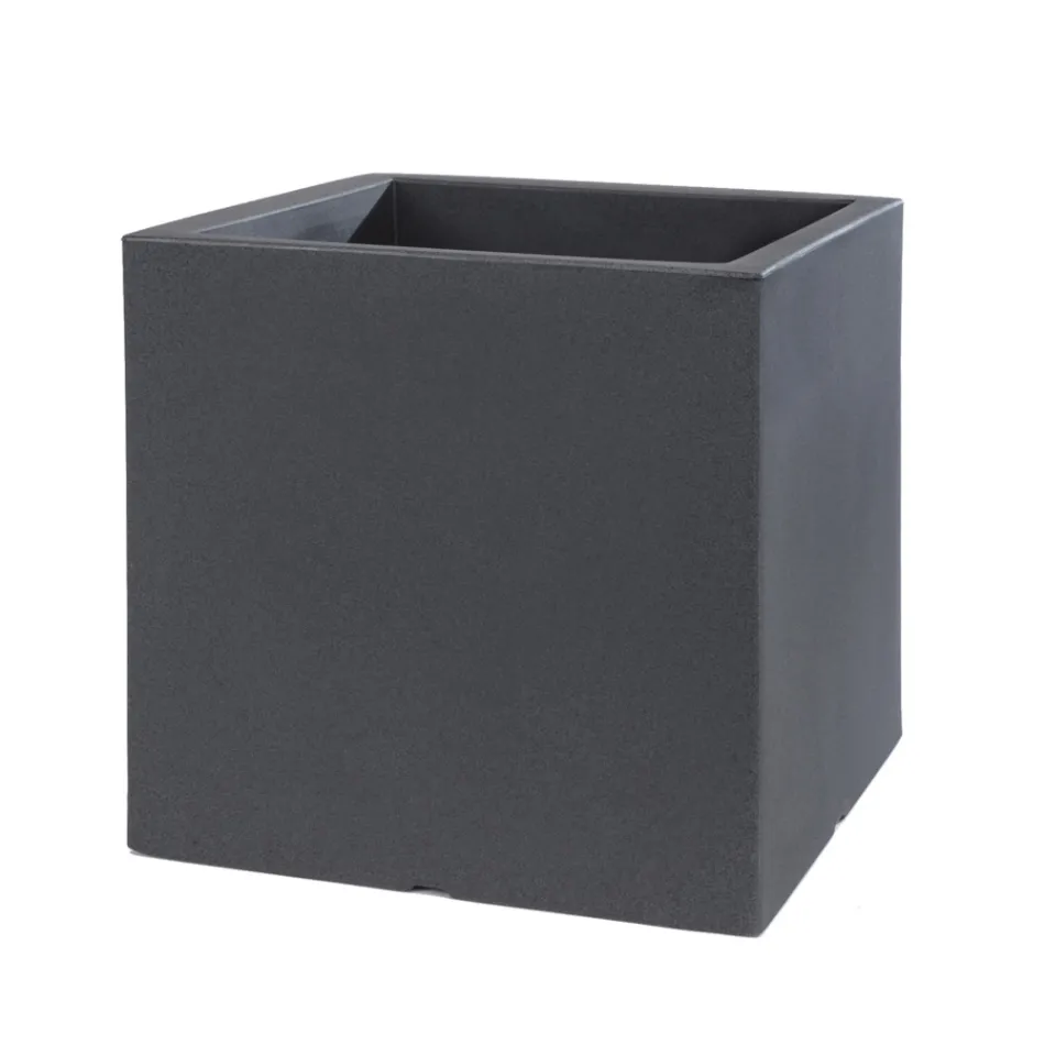 Pot ou Séparateur de Jardin Carré Trois Couleurs Made in Italy - Plantes Viadurini