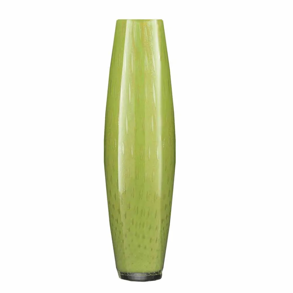 Vase ornemental en verre de Murano soufflé coloré fabriqué en Italie - Asper Viadurini
