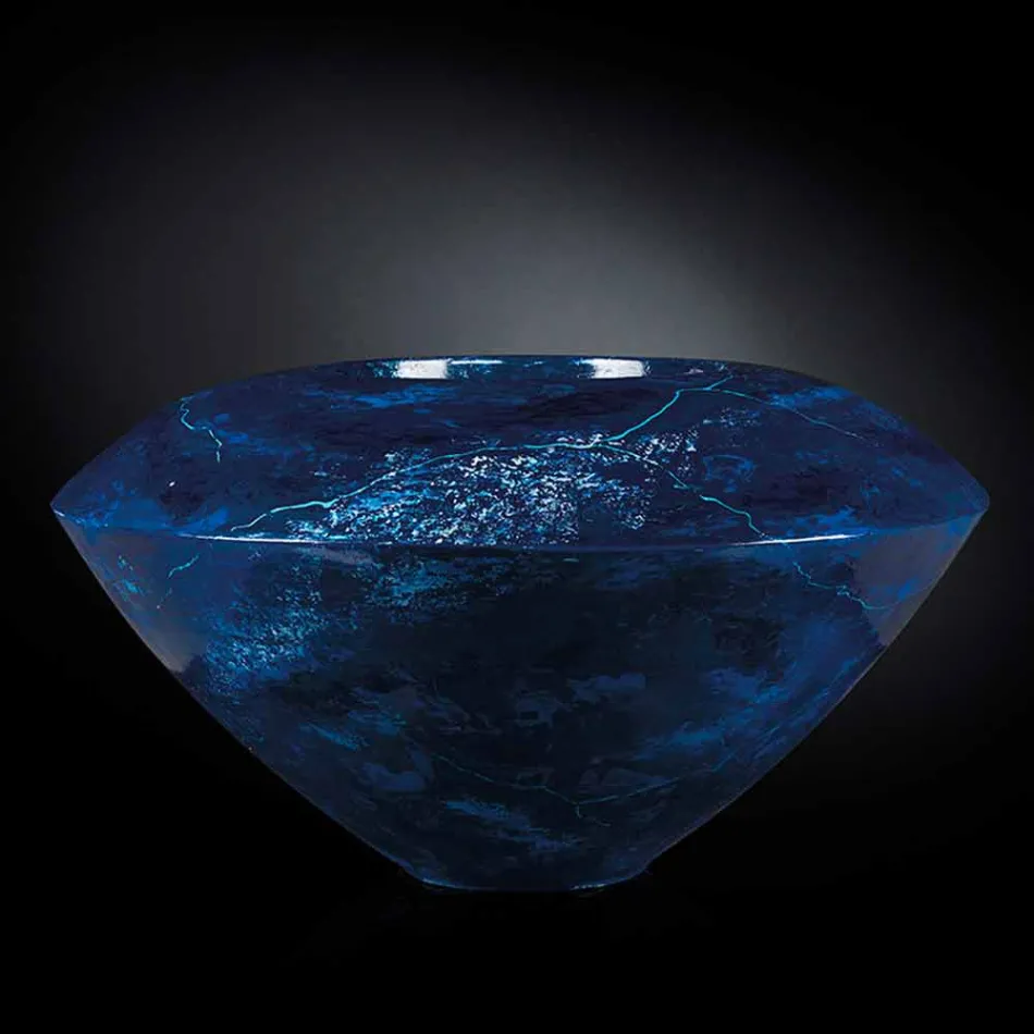 Vase Ornemental Moderne en Polyéthylène Coloré Fabriqué en Italie - Bois Viadurini