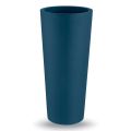 Vase d'extérieur rond en polyéthylène coloré Made in Italy - Nippon