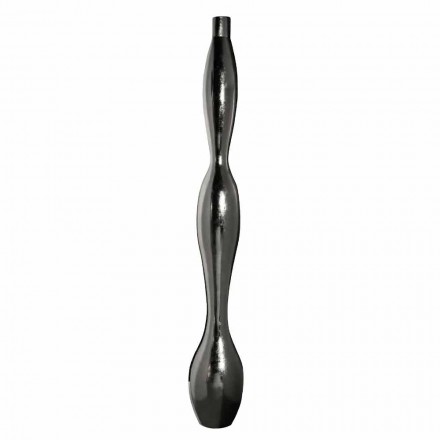 Vase d'intérieur en résine finition feuille d'or ou d'argent fabriqué en Italie - Quarto Viadurini