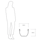 Vase Fluorescent pour Intérieur ou Extérieur 3 Dimensions Made in Italy - Fluos Viadurini