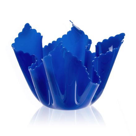 Vase en Plexiglas Coloré Drapé Recyclable 2 Pièces 2 Tailles - Gabria Viadurini