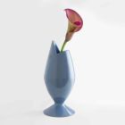 Vase à fleurs en céramique fabriqué à la main en Italie - Thon Viadurini