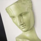 Vase Rectangulaire Moderne en Céramique Colorée Fabriqué à la Main en Italie - Lucas Viadurini