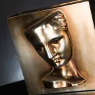 Vase Rectangulaire Moderne en Céramique Colorée Fabriqué à la Main en Italie - Lucas Viadurini