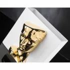 Vase Rectangulaire Moderne en Céramique Colorée Fabriqué à la Main en Italie - Lucas Viadurini