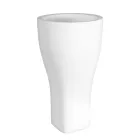 Pot de jardin rond coloré en polyéthylène fabriqué en Italie - Tremont Viadurini