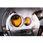 Vase d'intérieur rond en verre de Murano soufflé fabriqué en Italie - Kimo Viadurini