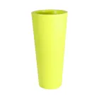 Vase de jardin rond de couleur fluo avec lumière Made in Italy - Avanas Viadurini