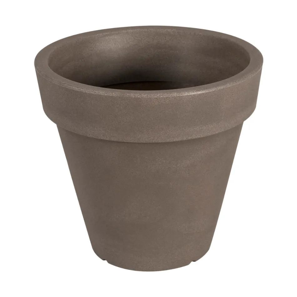 Vase de jardin rond coloré ou avec éclairage Made in Italy - Avanas Viadurini