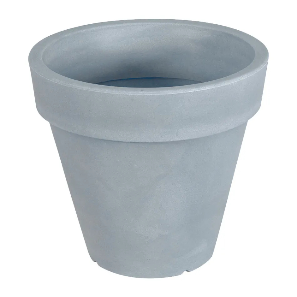 Vase de jardin rond coloré ou avec éclairage Made in Italy - Avanas Viadurini