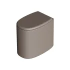 Cuvette de WC sur pied en céramique de différentes couleurs, fabriquée en Italie - Fille Viadurini