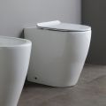 Toilettes en céramique Oleander avec chasse d'eau coulissante et siège à fermeture amortie