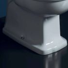Cuvette de toilette monobloc en céramique blanche style 72x36 cm, fabriquée en Italie Viadurini