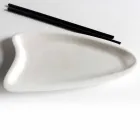 Plateau de cuisine artisanal en marbre blanc de Carrare Made in Italy - Portos Viadurini