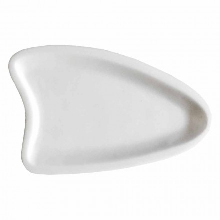 Plateau de cuisine artisanal en marbre blanc de Carrare Made in Italy - Portos Viadurini