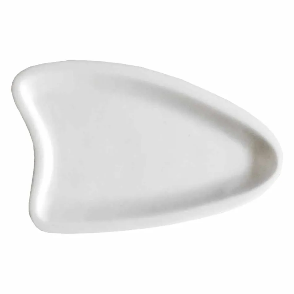 Plateau de cuisine artisanal en marbre blanc de Carrare Made in Italy - Portos Viadurini