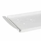 Plateau de service avec des fleurs en fer blanc, bleu ou boue - Marken Viadurini