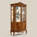 Vitrine Classique en Bois de Noyer Bassano Deux Portes Made in Italy - Chantilly