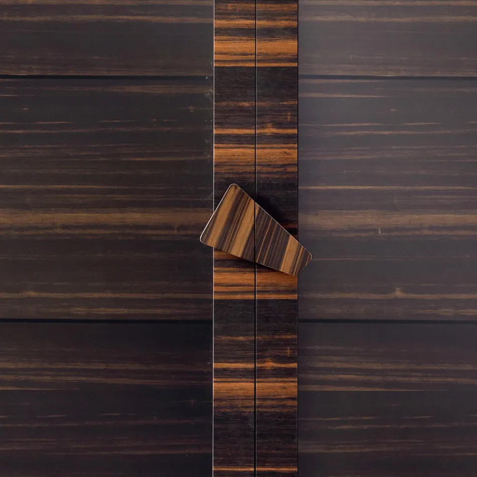 Vitrine à deux portes Grilli Zarafa, produit fabriqué en Italie Viadurini