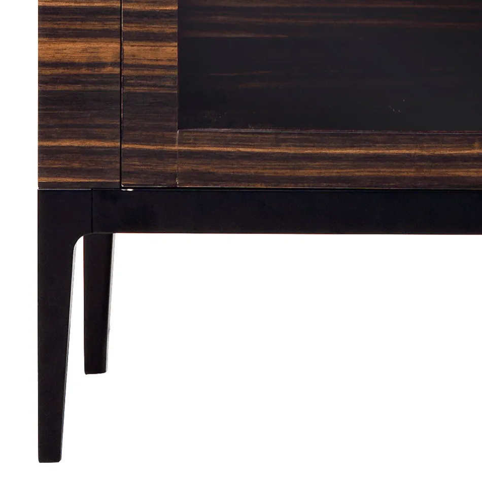 Vitrine à deux portes Grilli Zarafa, produit fabriqué en Italie Viadurini