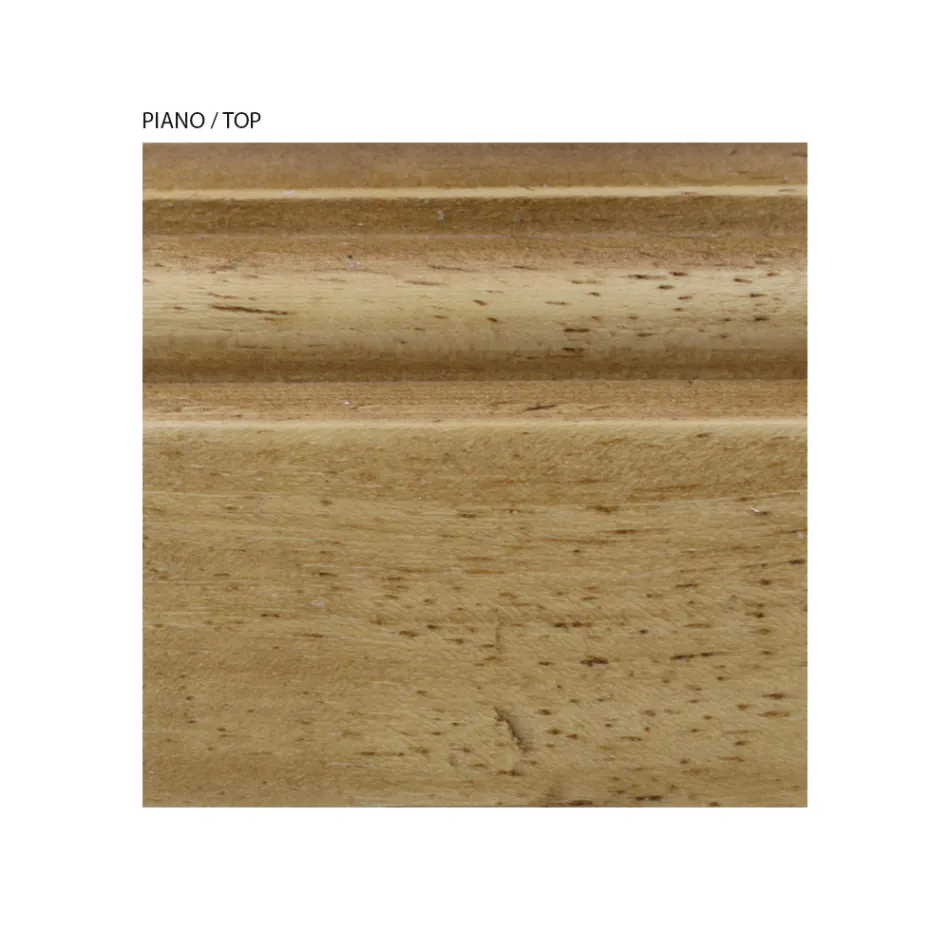 Vitrine en bois avec 1 tiroir, 2 portes et 2 étagères Made in Italy - Nanna Viadurini