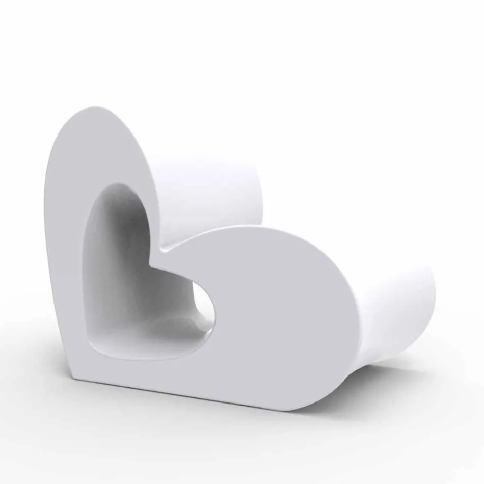 Fauteuil d'extérieur design moderne Vondom Agatha en polyéthylène coloré Viadurini