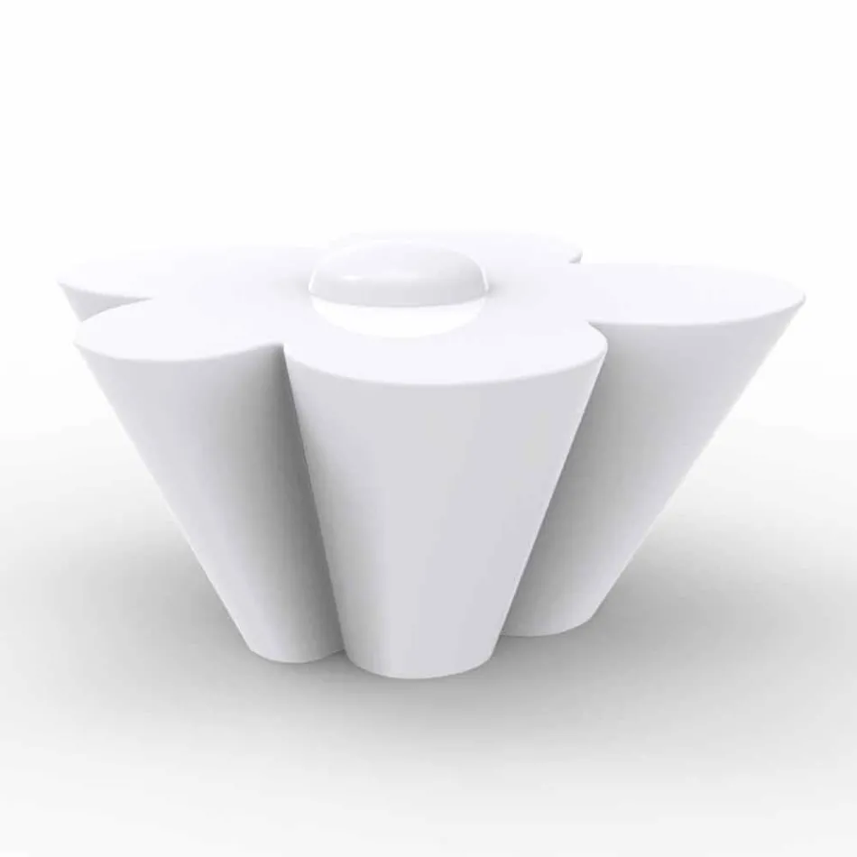 Vondom Agatha design table d'extérieur en polyéthylène coloré Viadurini